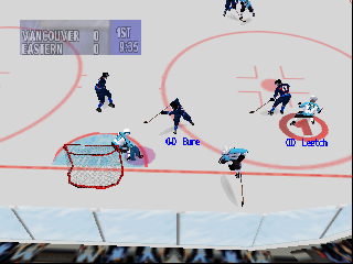 NHL Breakaway 98 (USA) In game screenshot